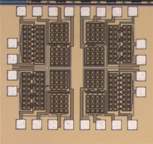 Multi-stage rectifier Die Photo